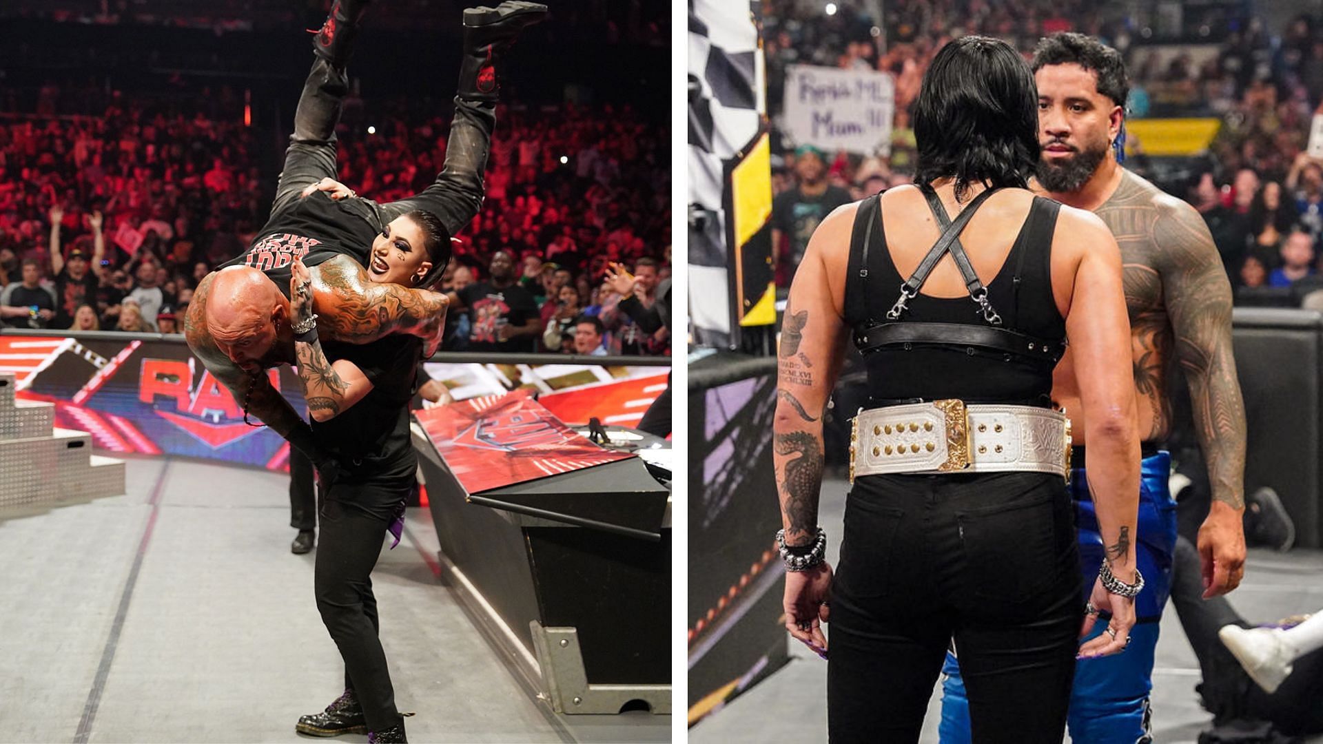 Rhea Ripley is not afraid to get involved with WWE's men's division